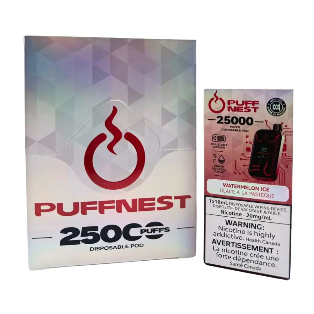PUFF NEST Watermelon Ice Vape