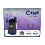 PUFF NEST 25000 PUFFS Grape Ice Disposable Vape - 18 mL, 2% Nicotine - Image 3