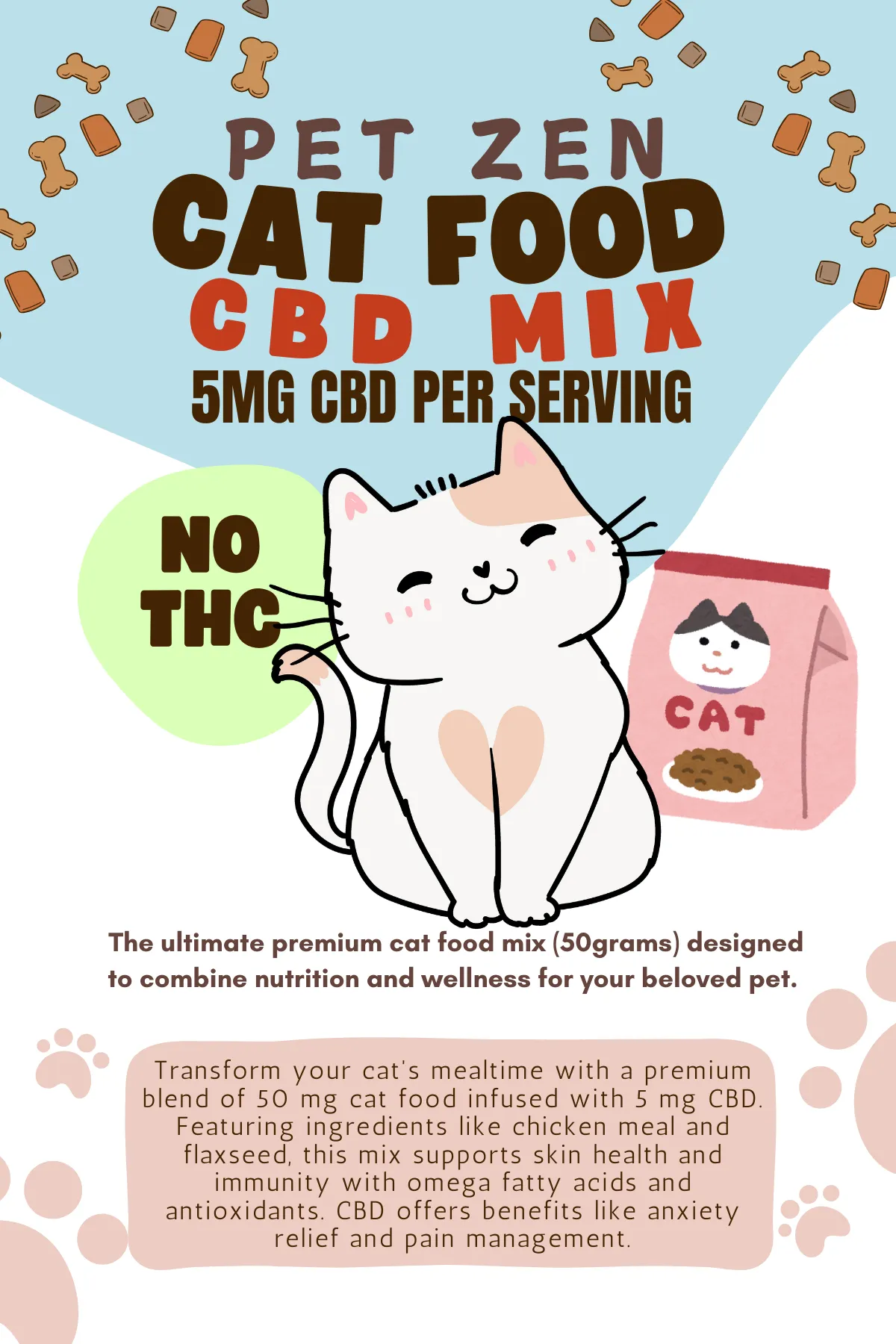 Cat CBD Food