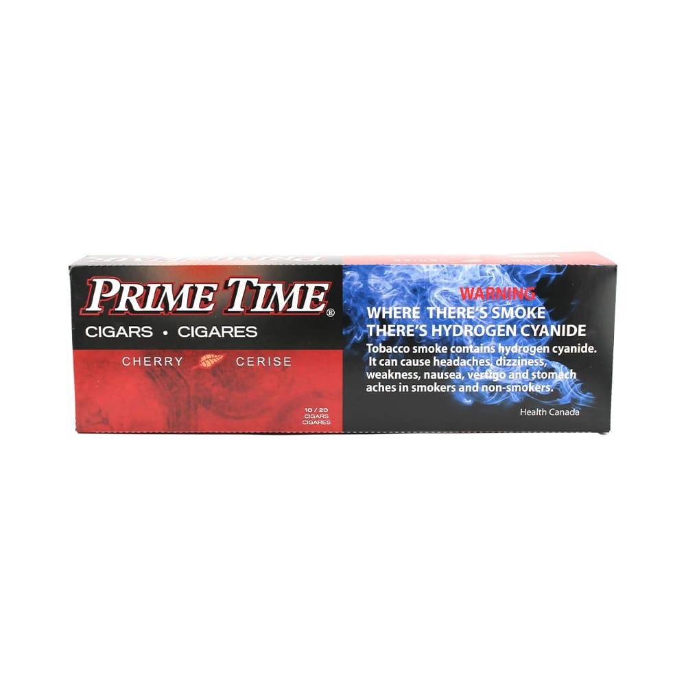 Prime Time Cherry cigarettes
