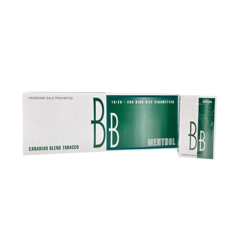 BB Canadian Blend Cigarettes Menthol