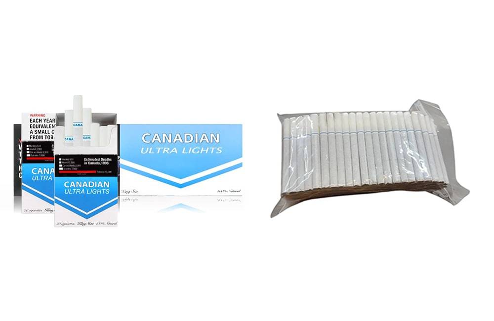 Ultra-Light Canadian Cigarettes