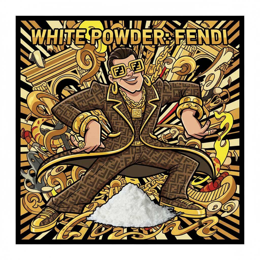 WHITE POWDER FENDI