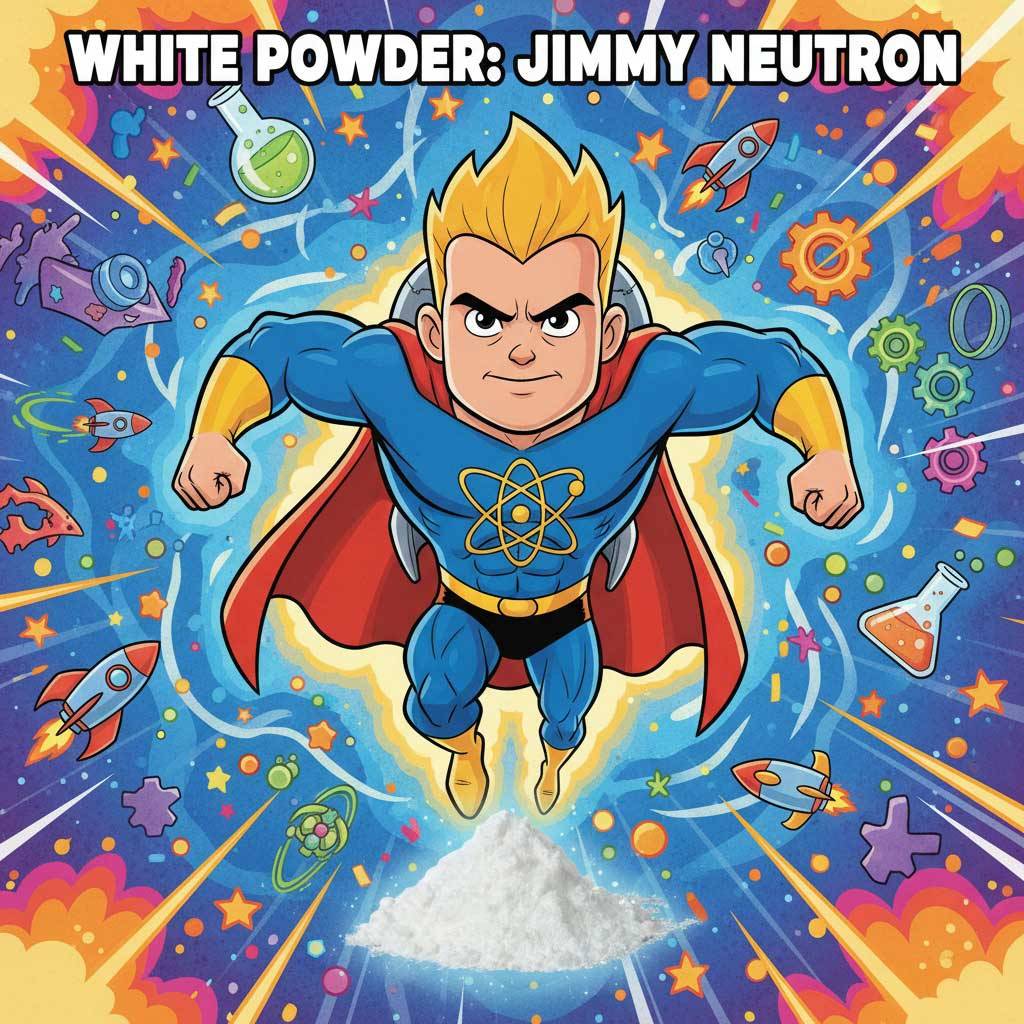 WHITE POWDER JIMMY NEUTRON